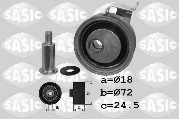 Handler.Part Tensioner pulley, timing belt SASIC 1706073 1