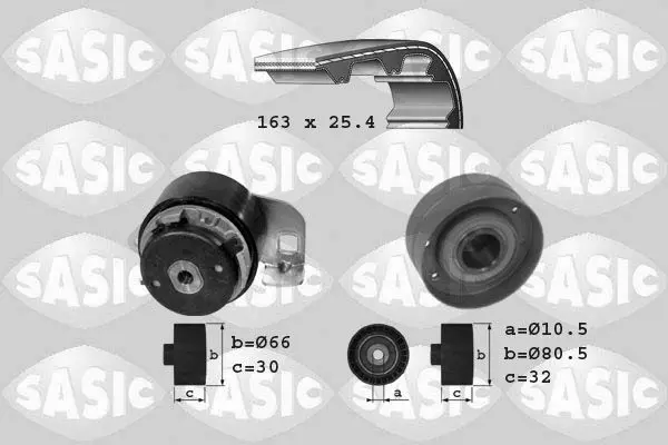 Handler.Part Timing belt set SASIC 1754007 1