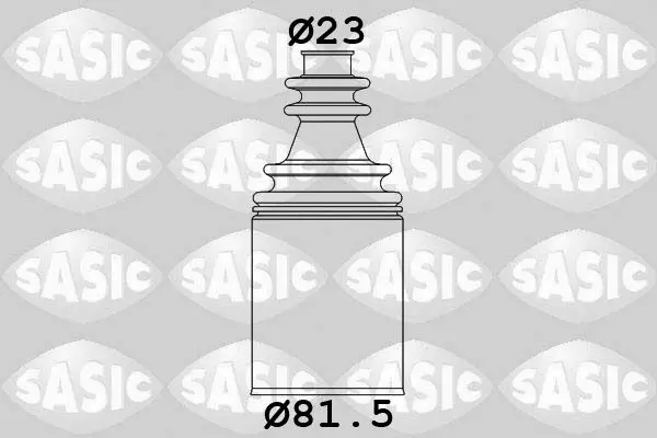 Handler.Part Bellow set, drive shaft SASIC 1904006 1