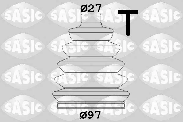 Handler.Part Bellow set, drive shaft SASIC 1904043 1