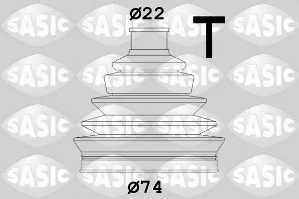 Handler.Part Bellow set, drive shaft SASIC 1906004 1