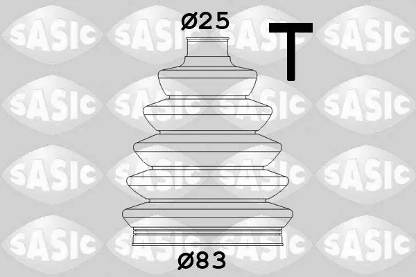 Handler.Part Bellow set, drive shaft SASIC 1906015 1