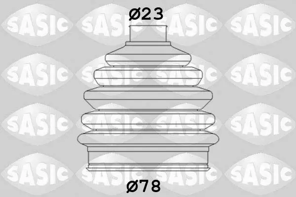 Handler.Part Bellow set, drive shaft SASIC 1906019 1