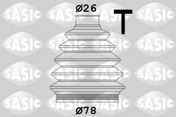 Handler.Part Bellow set, drive shaft SASIC 1906021 1