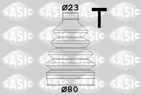 Handler.Part Bellow set, drive shaft SASIC 1906051 1