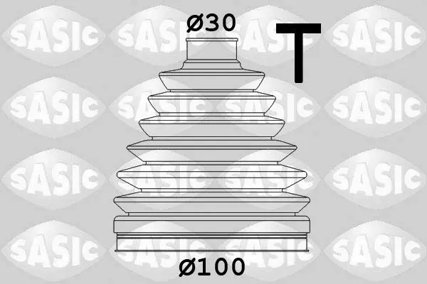 Handler.Part Bellow set, drive shaft SASIC 1906055 1