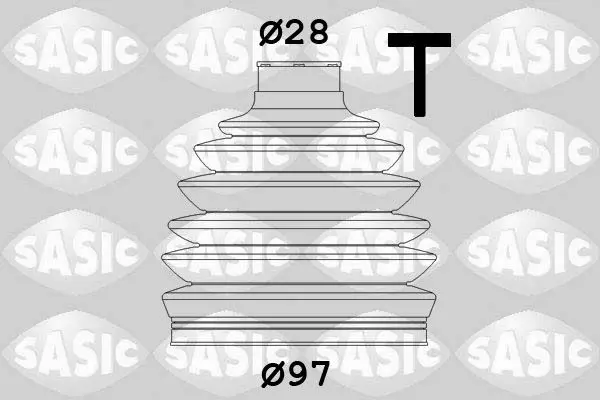 Handler.Part Bellow set, drive shaft SASIC 1906061 1