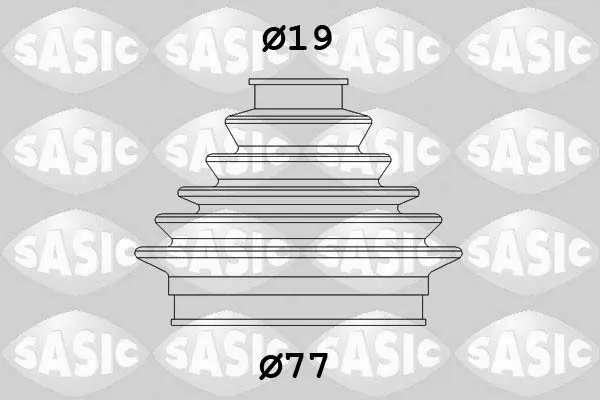 Handler.Part Bellow set, drive shaft SASIC 2003408 1