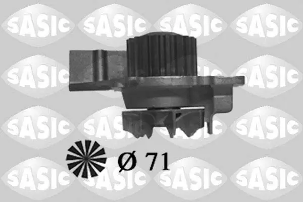 Handler.Part Water pump SASIC 2011C41 1