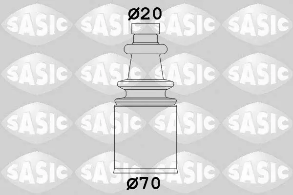 Handler.Part Bellow set, drive shaft SASIC 2873693 1