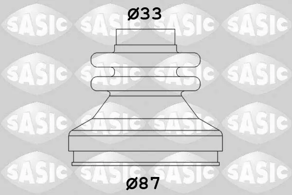 Handler.Part Bellow set, drive shaft SASIC 2873783 1