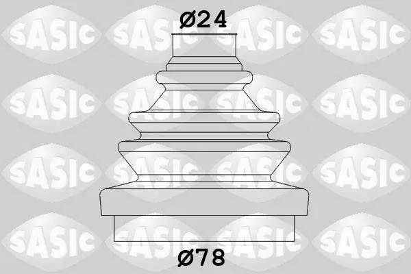 Handler.Part Bellow set, drive shaft SASIC 2933013 1