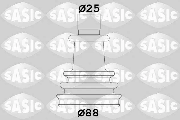 Handler.Part Bellow set, drive shaft SASIC 2933633 1