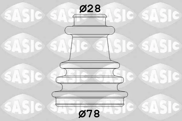 Handler.Part Bellow set, drive shaft SASIC 2933733 1