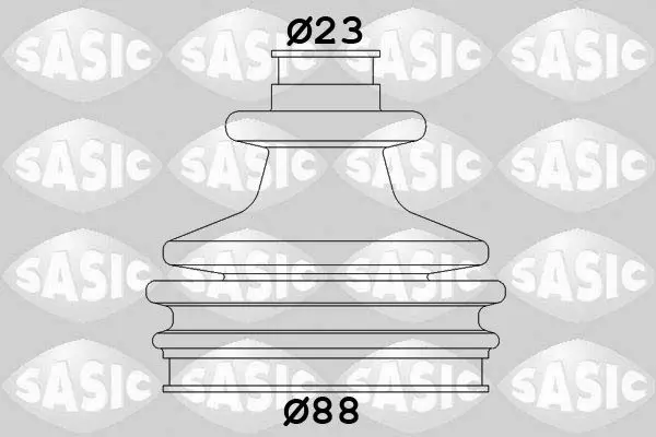 Handler.Part Bellow set, drive shaft SASIC 2933803 1