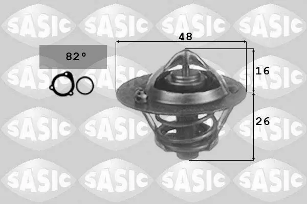 Handler.Part Thermostat, coolant SASIC 3306025 1