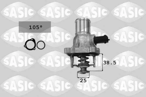 Handler.Part Thermostat, coolant SASIC 3306054 1