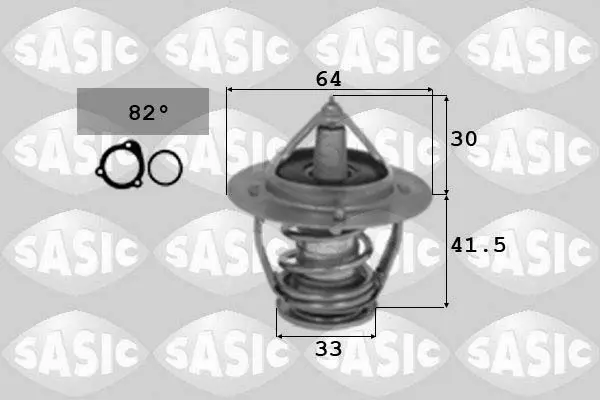 Handler.Part Thermostat, coolant SASIC 3306055 1