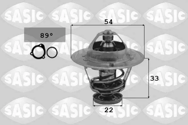 Handler.Part Thermostat, coolant SASIC 3306078 1