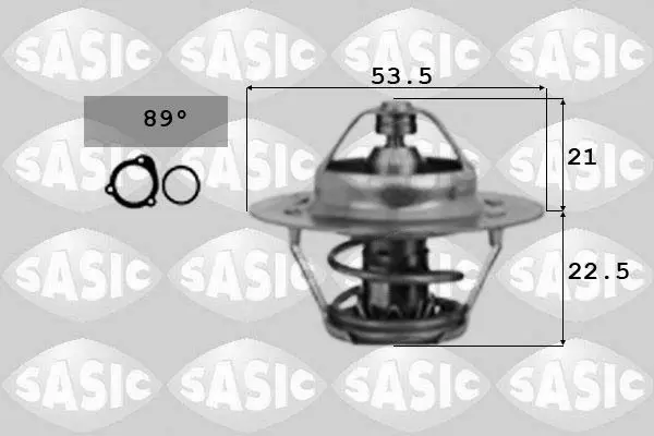 Handler.Part Thermostat, coolant SASIC 3381111 1