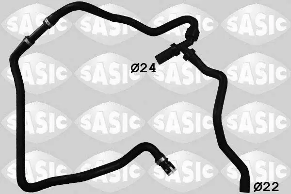 Handler.Part Radiator hose SASIC 3406113 1