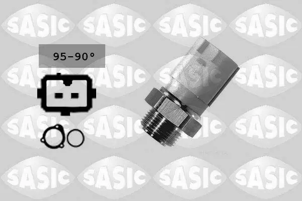 Handler.Part Temperature switch, radiator fan SASIC 3806008 1