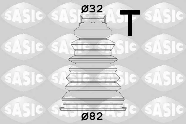 Handler.Part Bellow set, drive shaft SASIC 4003432 1