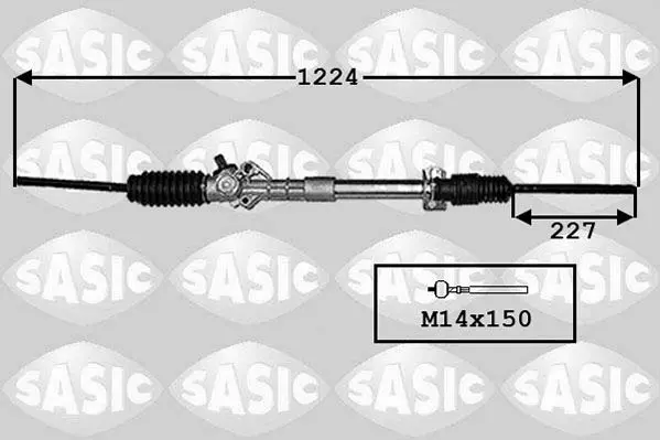 Handler.Part Steering gear SASIC 4006019B 1