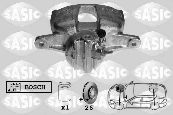 Handler.Part Brake caliper SASIC 6500009 1