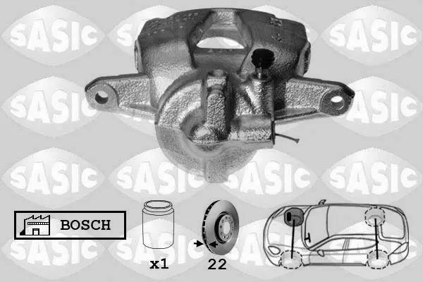 Handler.Part Brake caliper SASIC 6500039 1