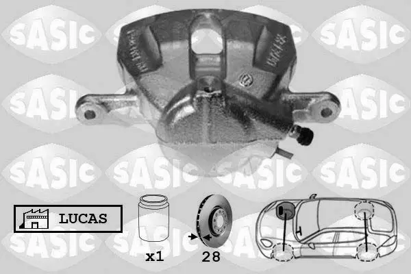 Handler.Part Brake caliper SASIC 6500043 1