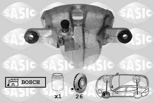 Handler.Part Brake caliper SASIC 6500054 1