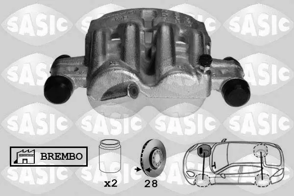 Handler.Part Brake caliper SASIC 6500063 1