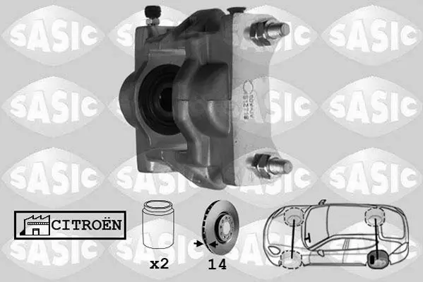 Handler.Part Brake caliper SASIC 6500072 1