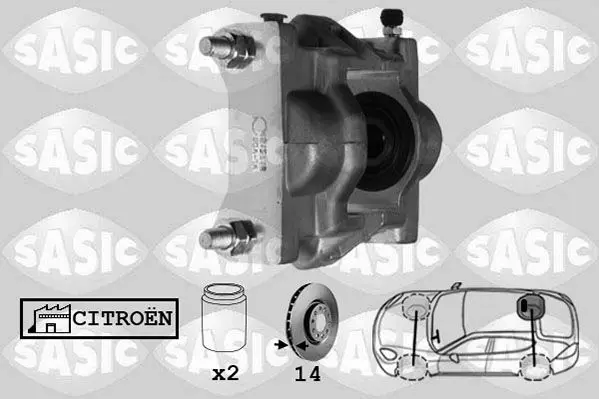 Handler.Part Brake caliper SASIC 6500073 1