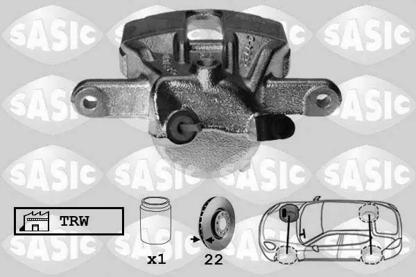 Handler.Part Brake caliper SASIC 6504011 1