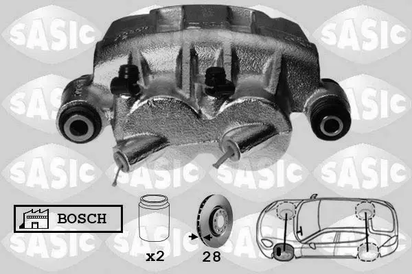 Handler.Part Brake caliper SASIC 6504030 1