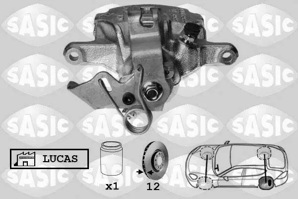 Handler.Part Brake caliper SASIC 6504032 1