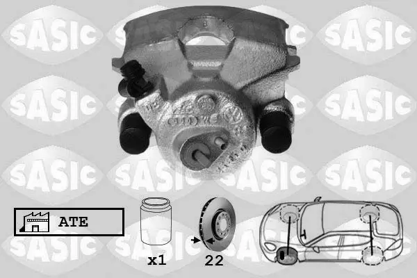 Handler.Part Brake caliper SASIC 6506004 1