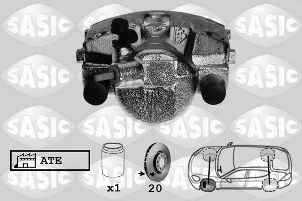 Handler.Part Brake caliper SASIC 6506020 1