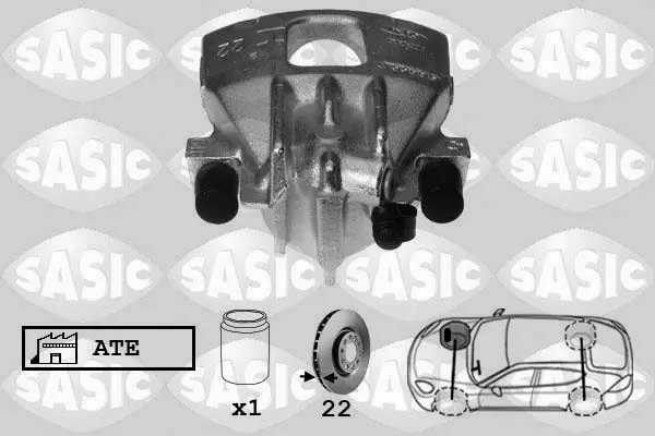 Handler.Part Brake caliper SASIC 6506031 1