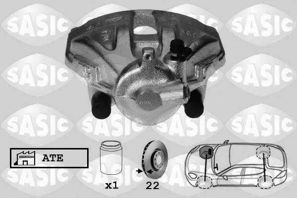 Handler.Part Brake caliper SASIC 6506051 1