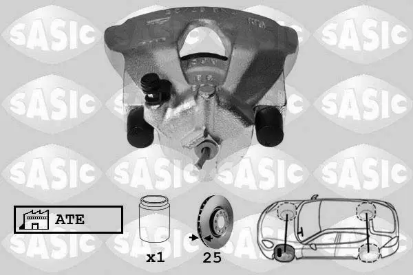 Handler.Part Brake caliper SASIC 6506062 1