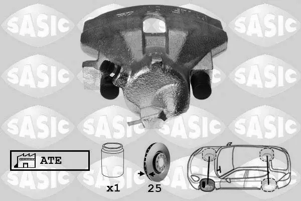 Handler.Part Brake caliper SASIC 6506088 1