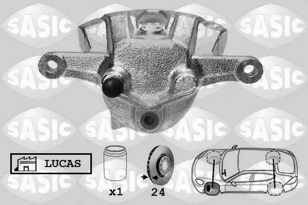 Handler.Part Brake caliper SASIC 6506110 1