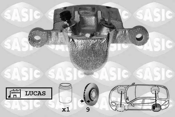 Handler.Part Brake caliper SASIC 6506154 1