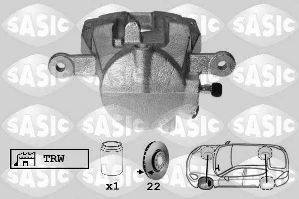 Handler.Part Brake caliper SASIC 6506178 1