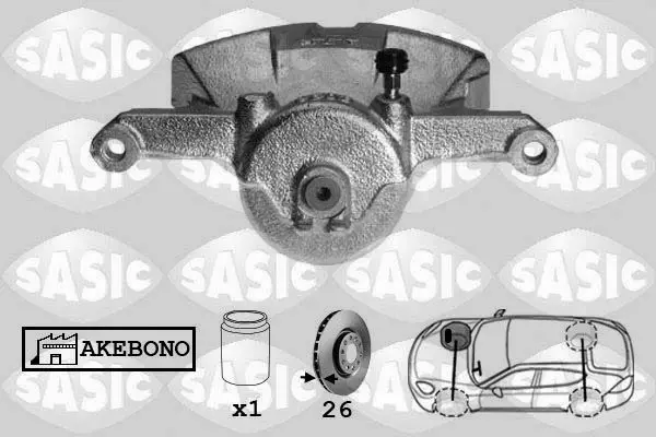 Handler.Part Brake caliper SASIC 6506181 1