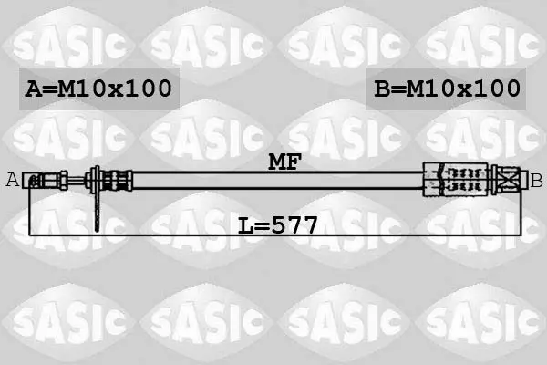 Handler.Part Brake hose SASIC 6600005 1