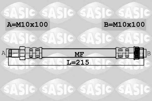 Handler.Part Brake hose SASIC 6600013 1